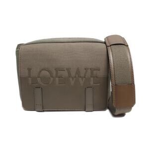 Loewe Anagram Crossbody Bag Leather Canvas